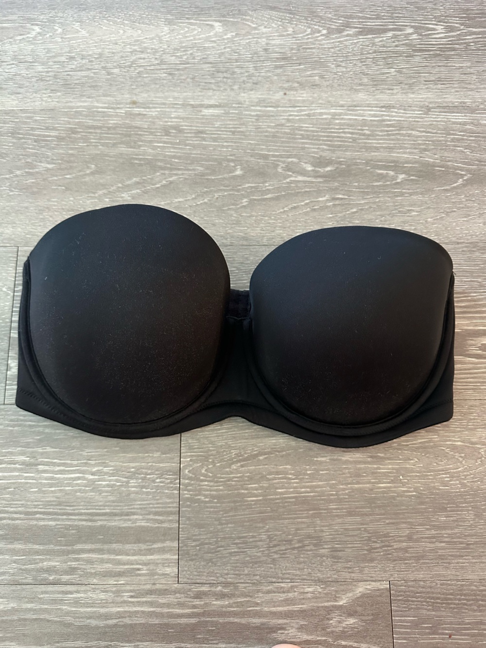 40DDD Wacoal Bra Black Underwire Padded Strapless Multiway Demi T-Shirt Bra